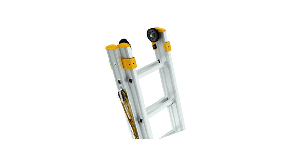 Scară aluminiu 2 tronsoane cu cablu image